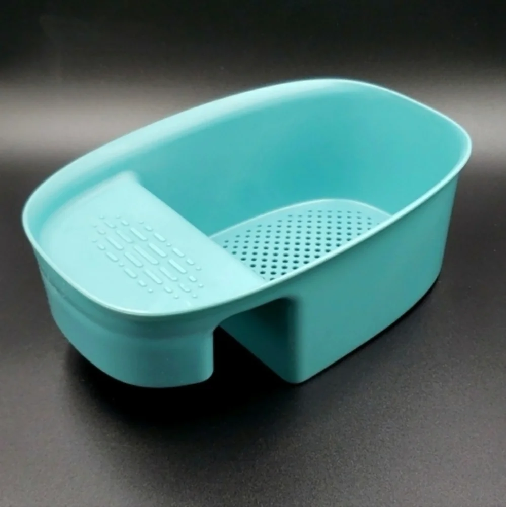 Multifunctional‎ Sink Drain Rack Food Strainer,Wet/Dry Sponge Holder